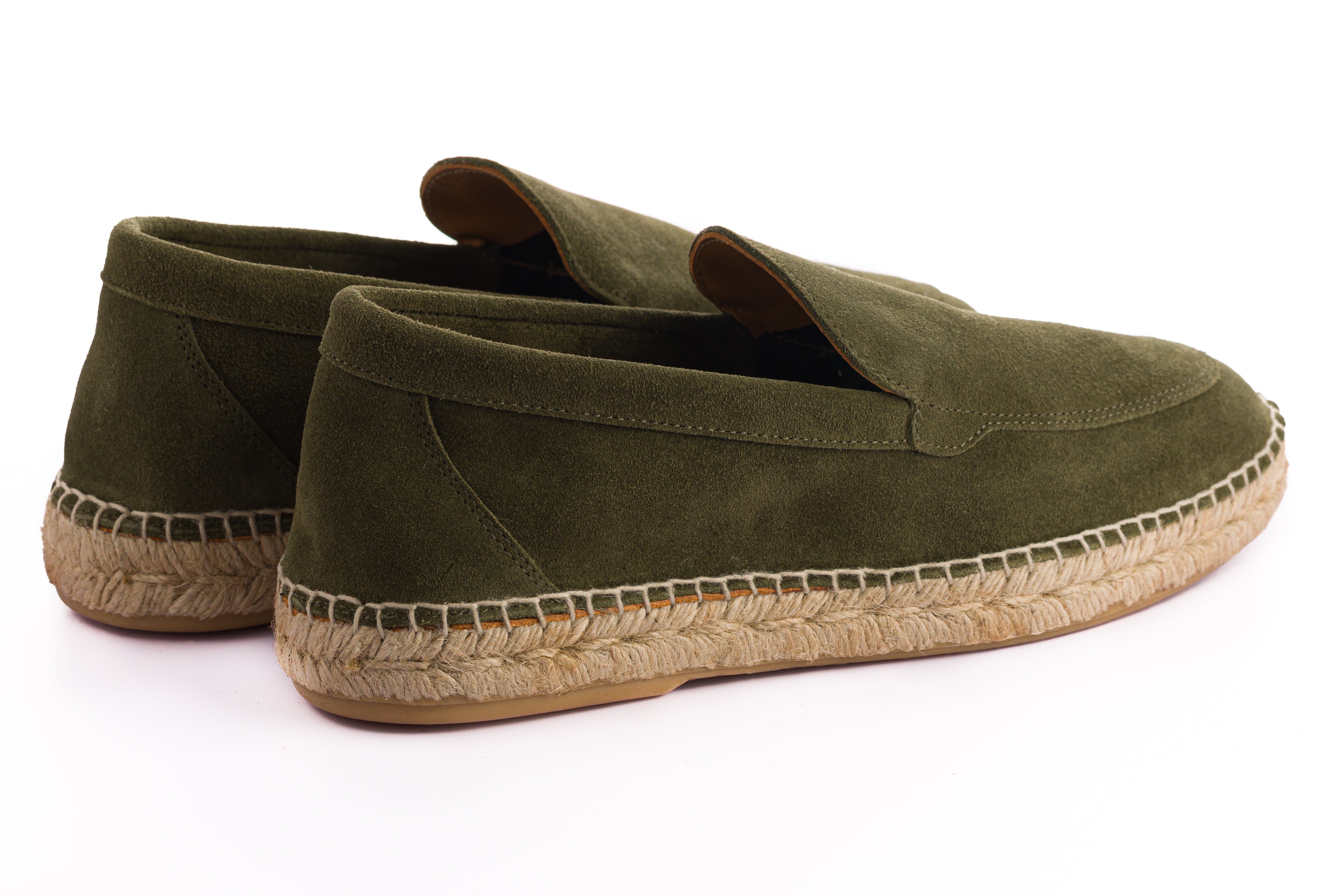 Mocasín Liso Serraje Musgo