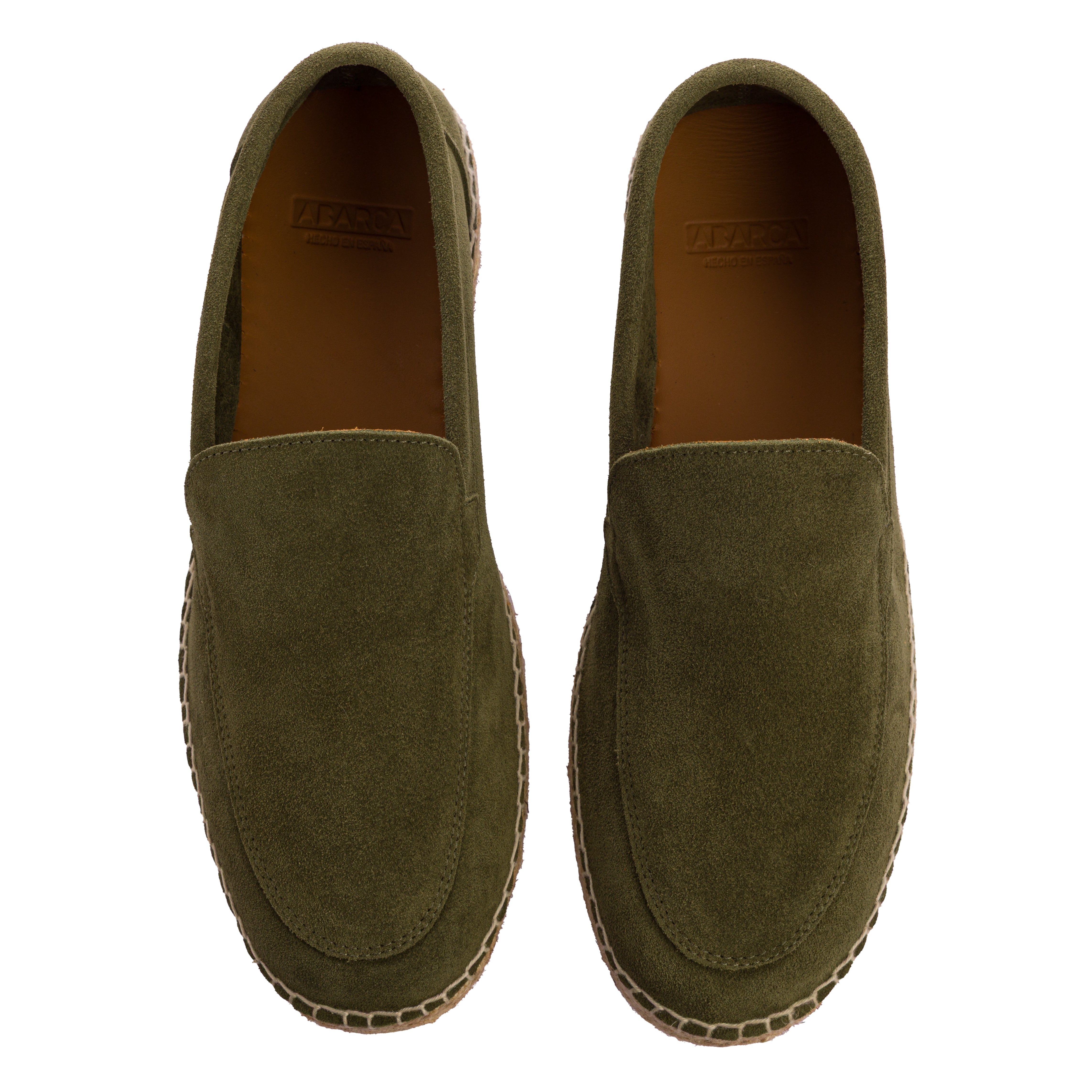 Mocasín Liso Serraje Musgo
