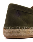 Mocasín Liso Serraje Musgo