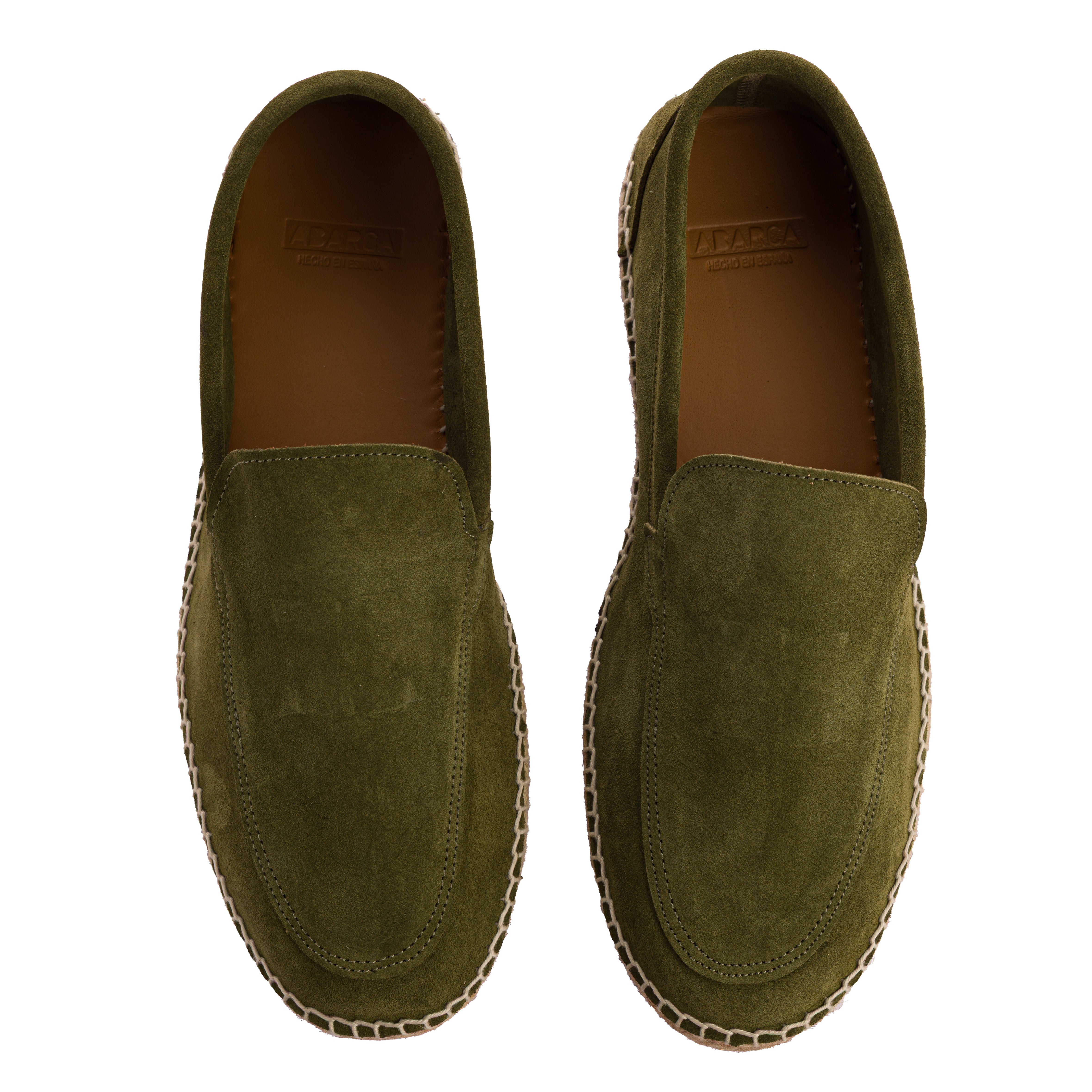 Mocasín Liso Serraje Oliva