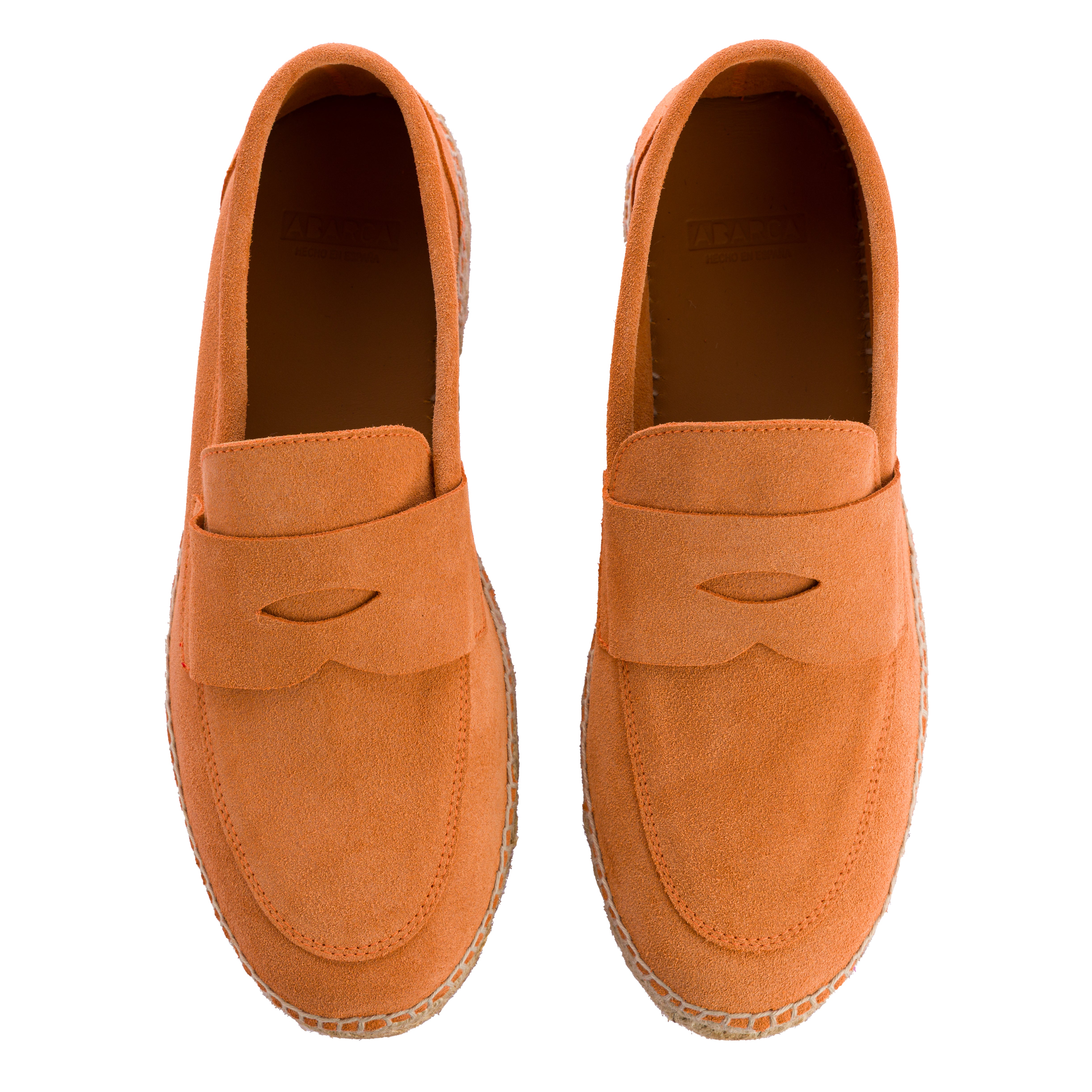 Mocasín Serraje Mandarina