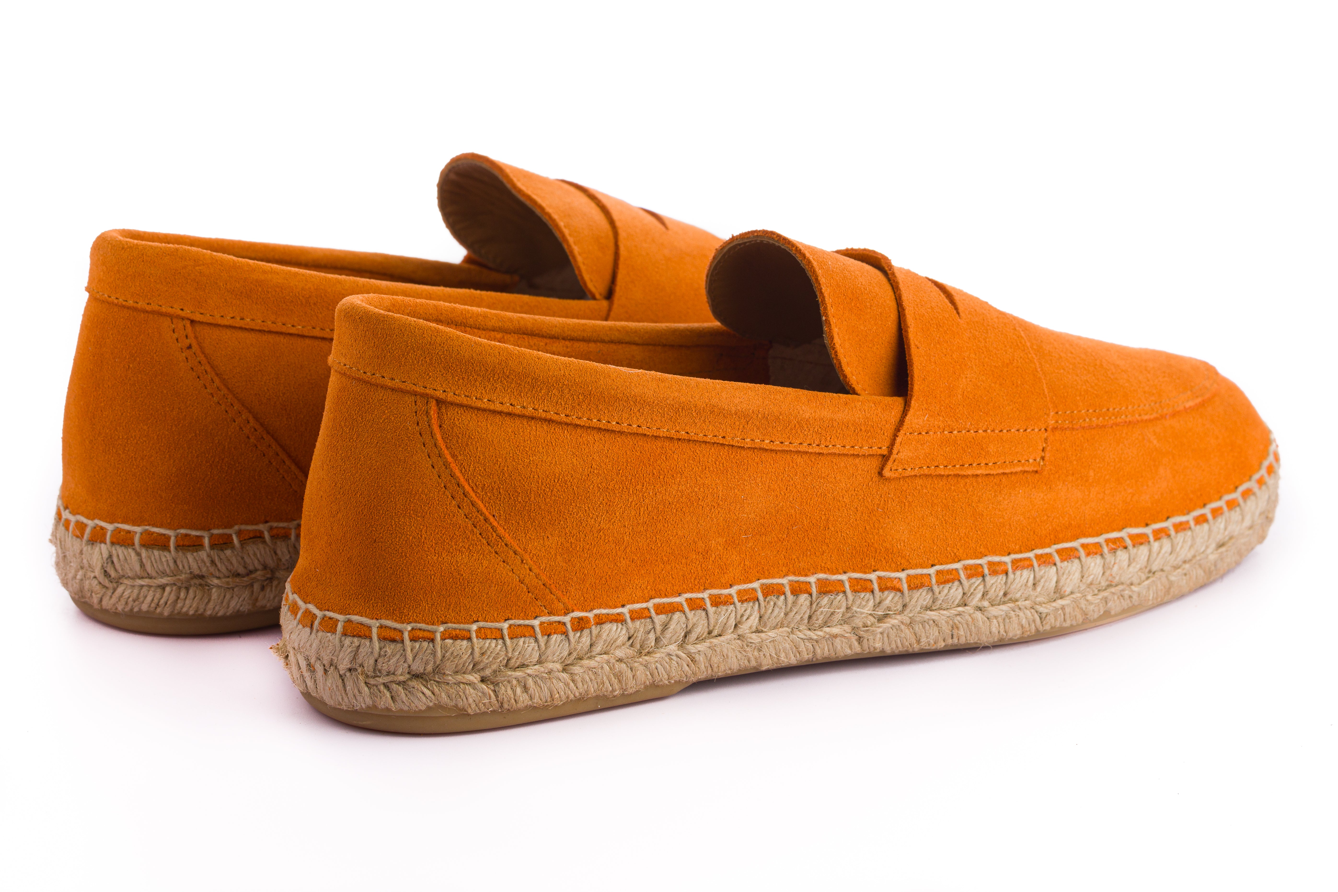 Mocasín Serraje Naranja