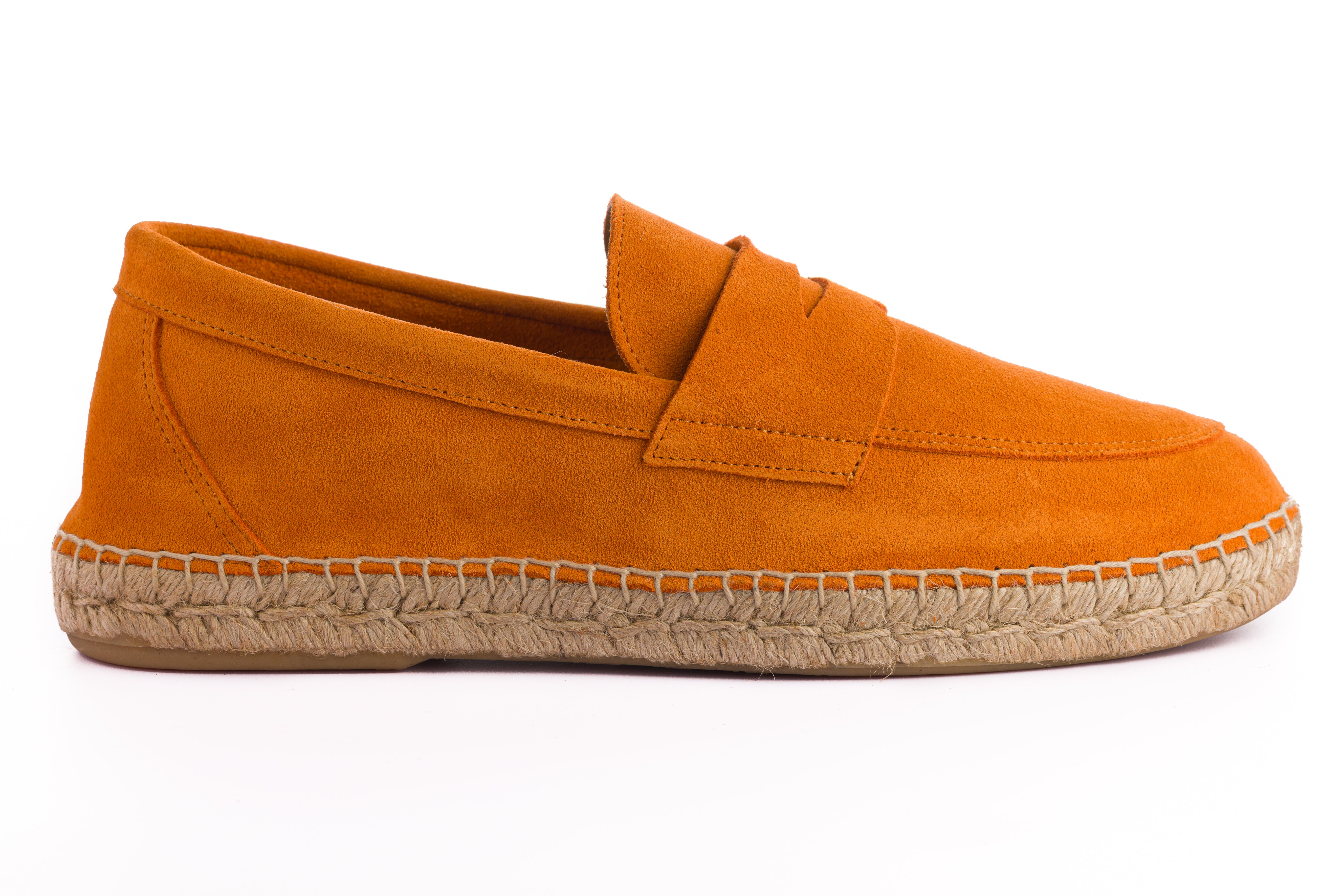 Mocasín Serraje Naranja