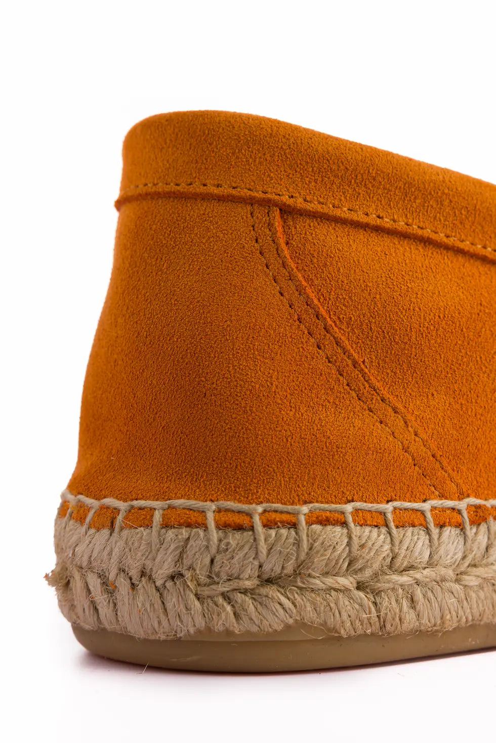 Mocasín Serraje Naranja