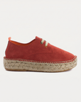 Blucher Piel Serraje Coral