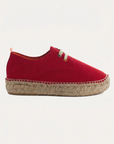 Blucher Piel Serraje Rojo