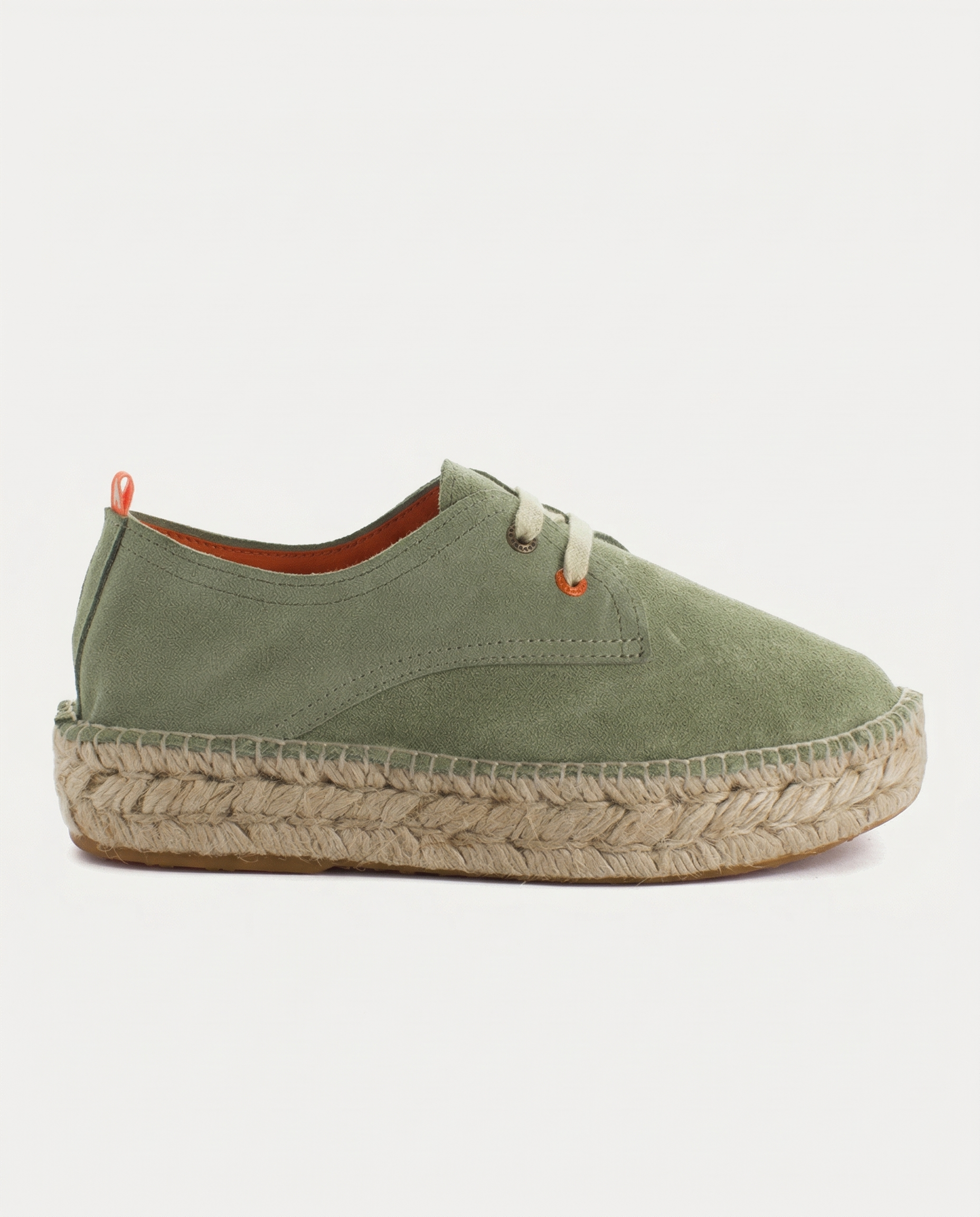 Mint Suede Blucher Shoes