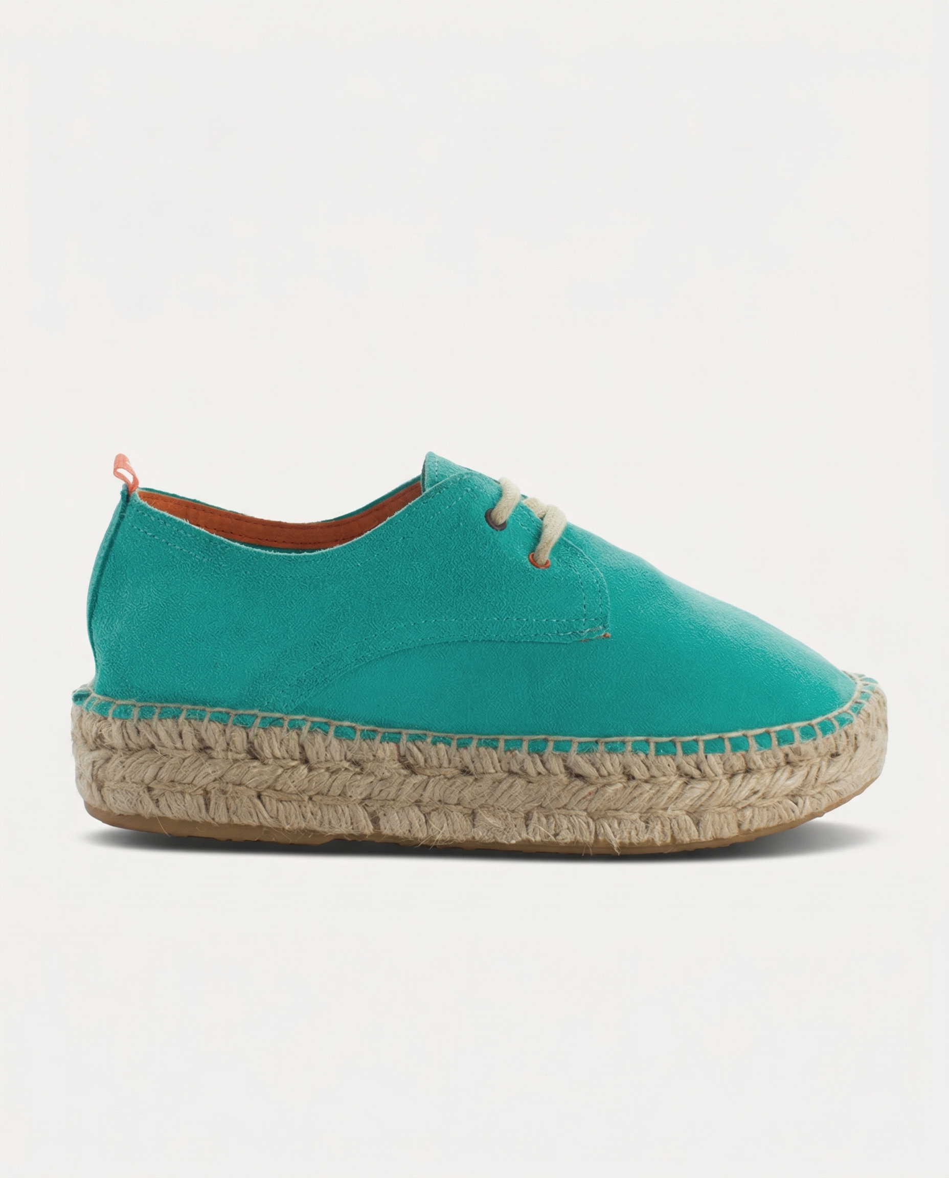 Turquoise Suede Blucher