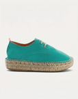 Turquoise Suede Blucher