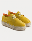 Lemon Suede Blucher