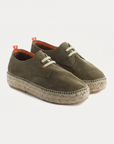 Blucher Piel Serraje Kaki