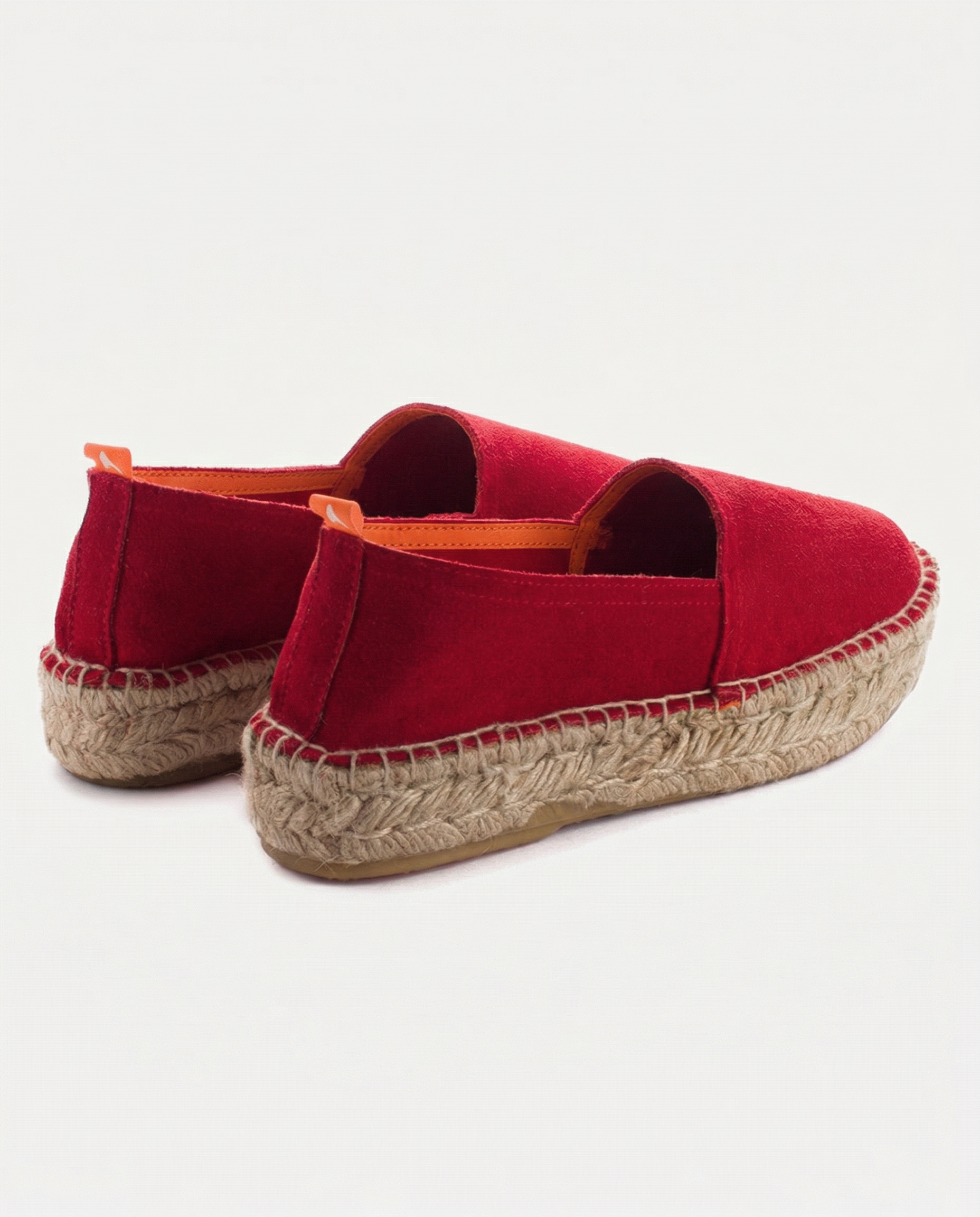 Camping Piel Serraje Rojo Mujer