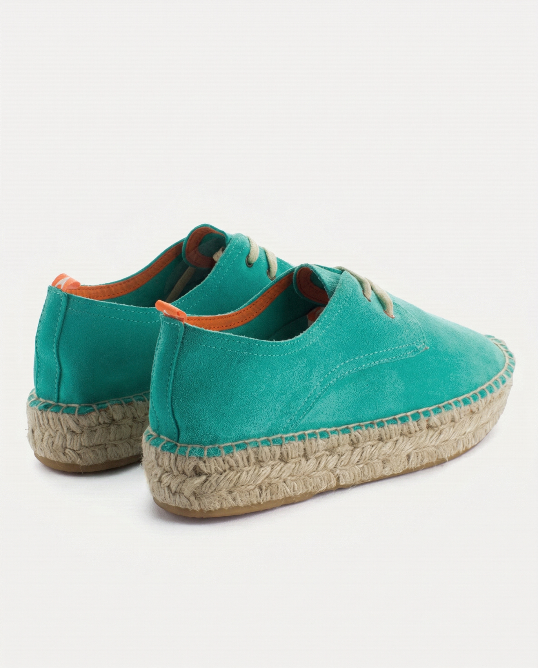 Turquoise Suede Blucher