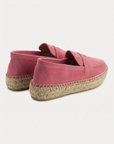 Bubblegum Leather Moccasin