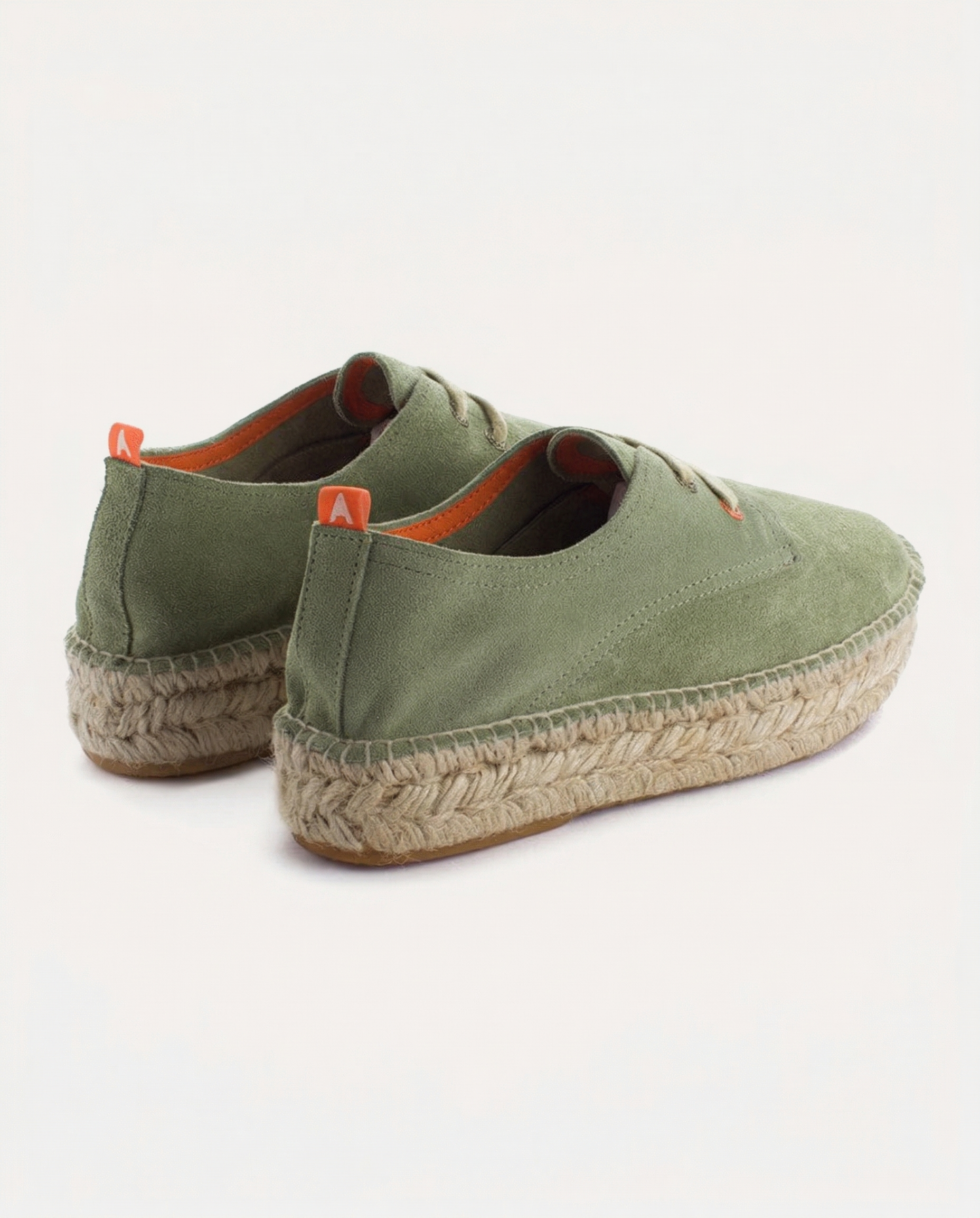 Mint Suede Blucher Shoes