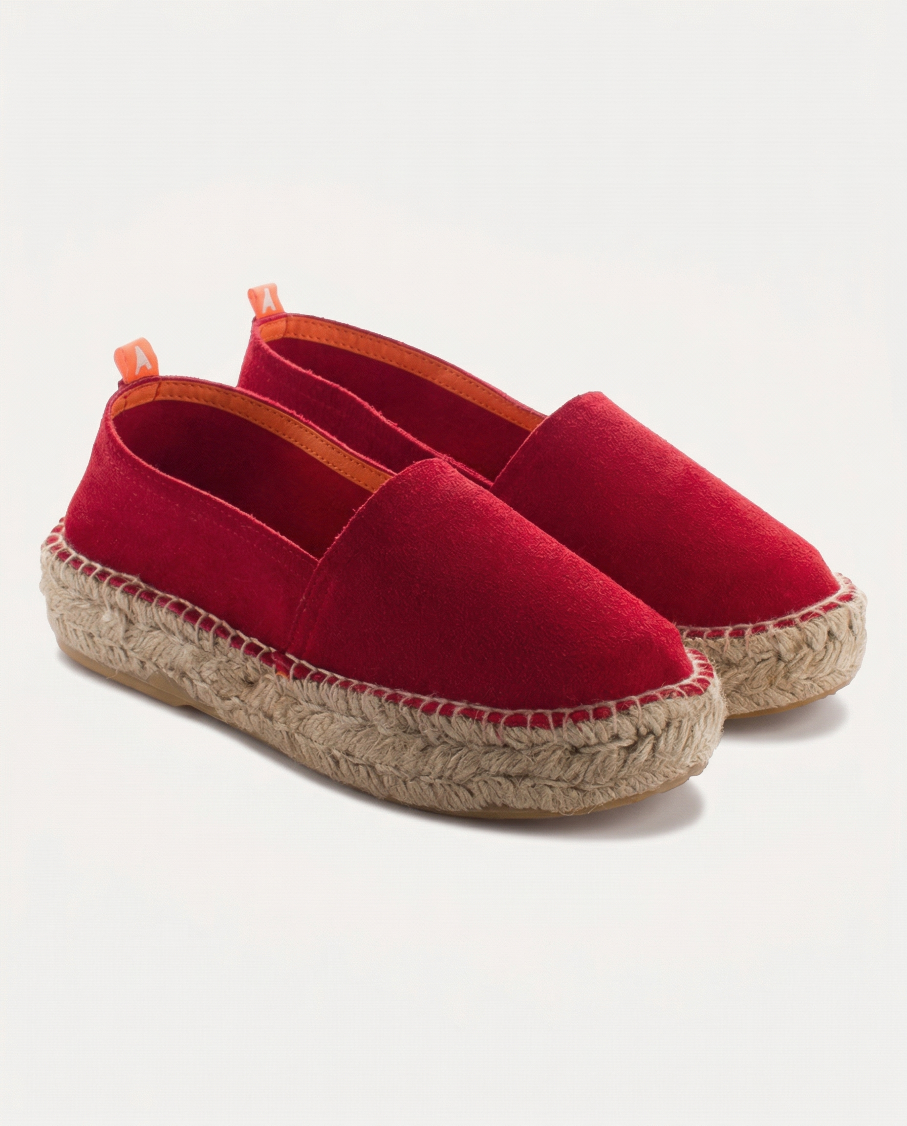 Camping Piel Serraje Rojo Mujer