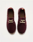 Blucher Piel Serraje Berenjena