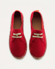 Blucher Piel Serraje Rojo