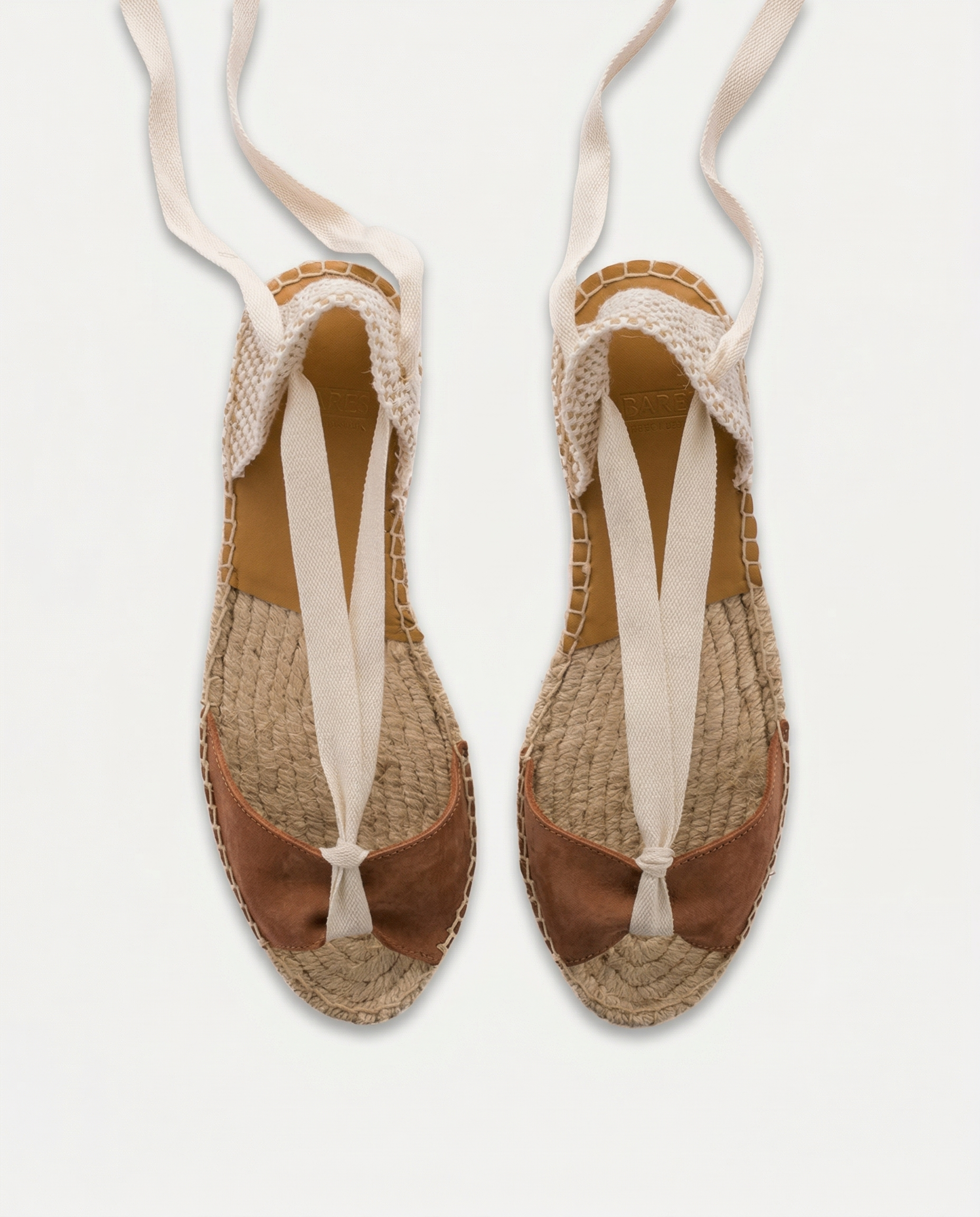 Menorquinas Cinta Nobuck Brandy