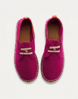Blucher Piel Serraje Fucsia