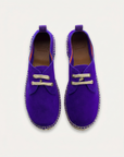 Blucher Piel Serraje Azul Klein