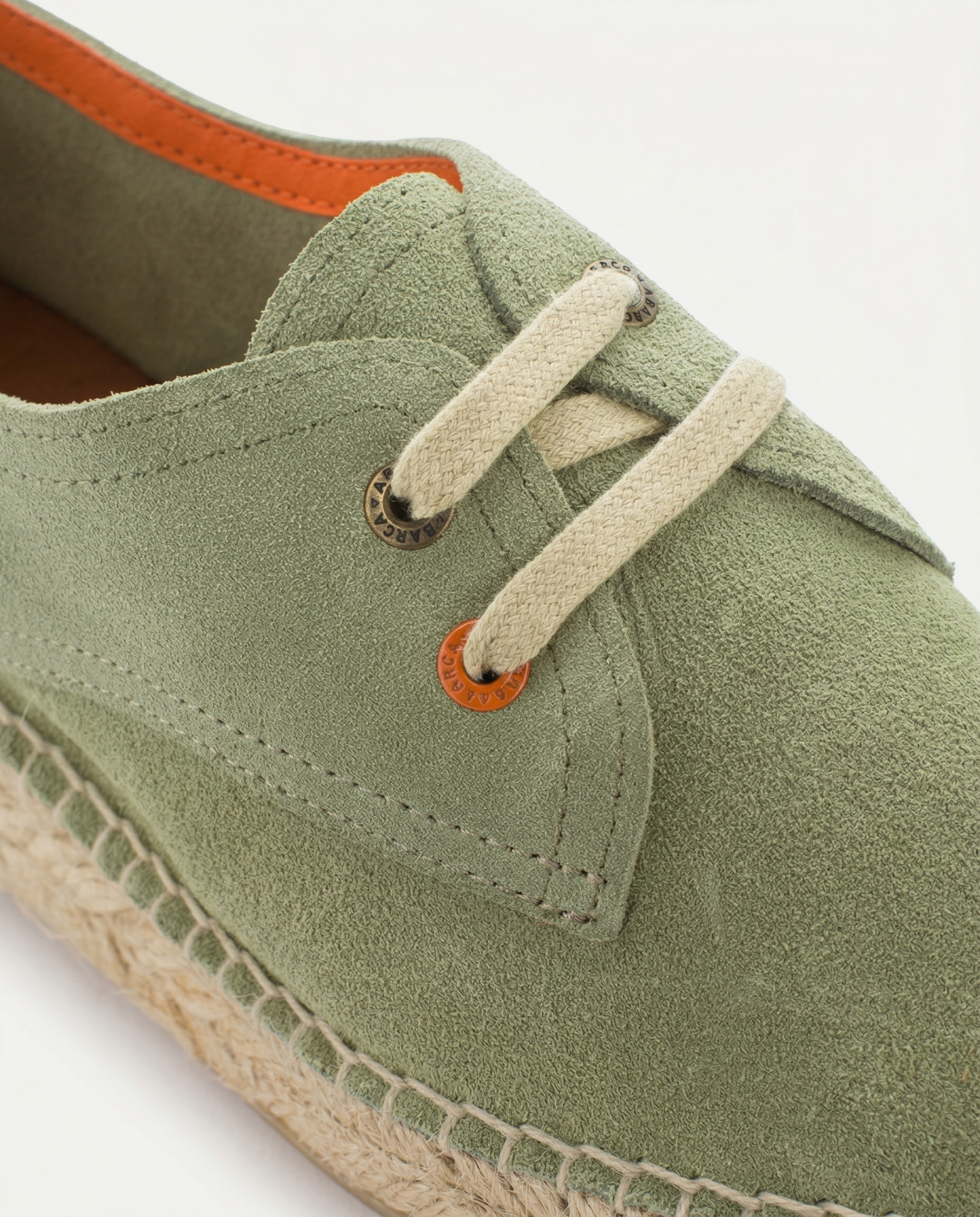 Mint Suede Blucher Shoes
