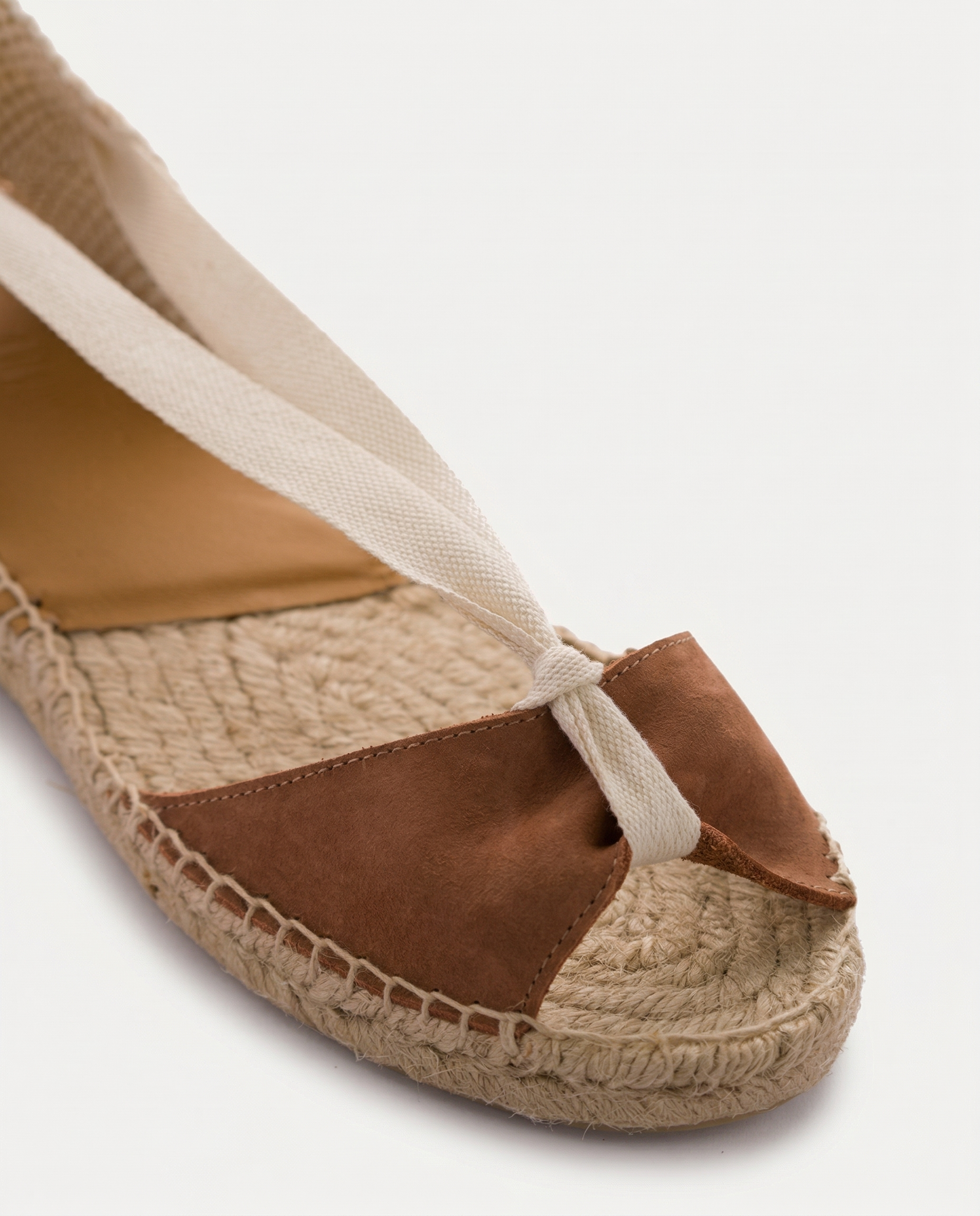 Menorquinas Cinta Nobuck Brandy