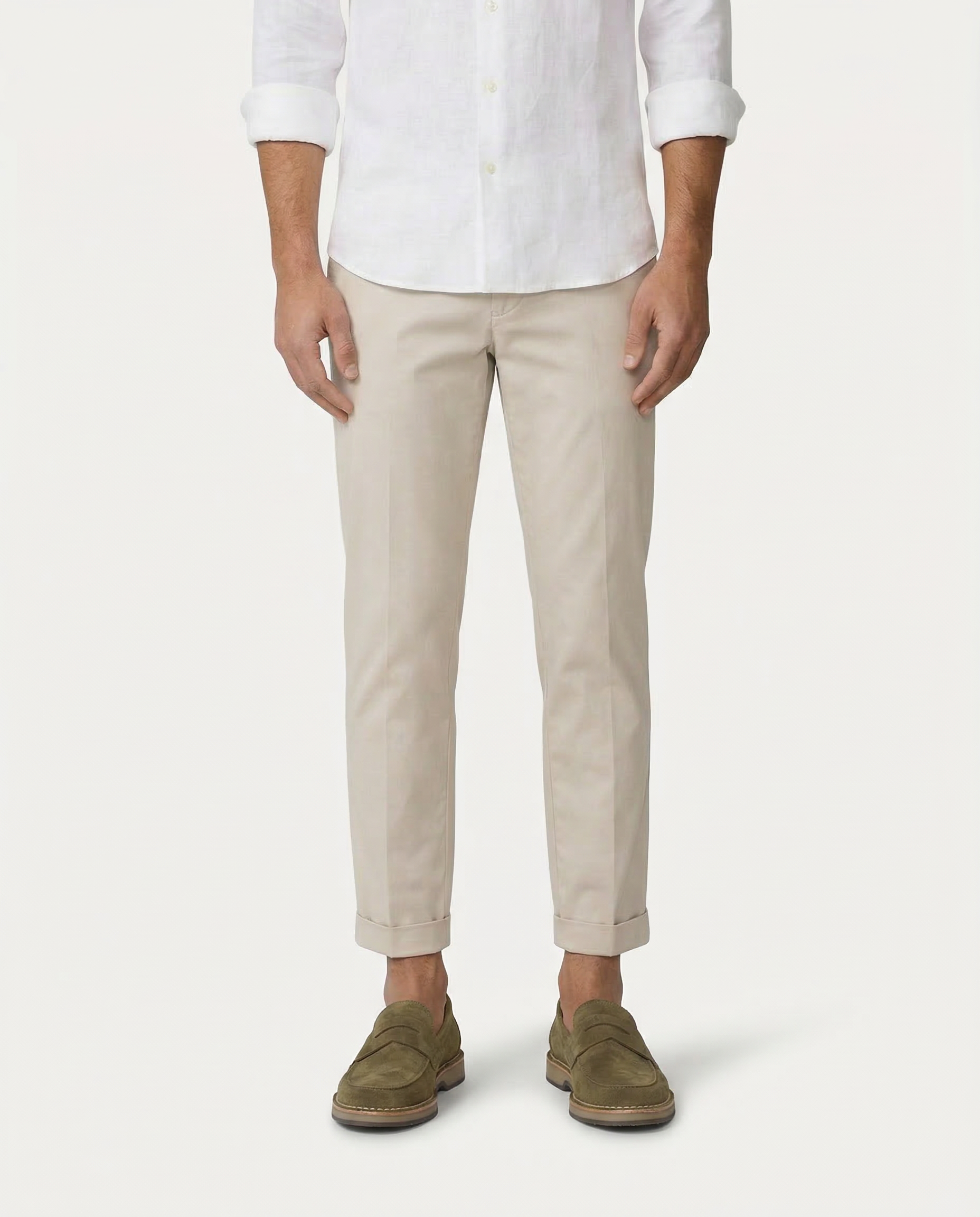 Mocasín AB Piel Serraje Verde