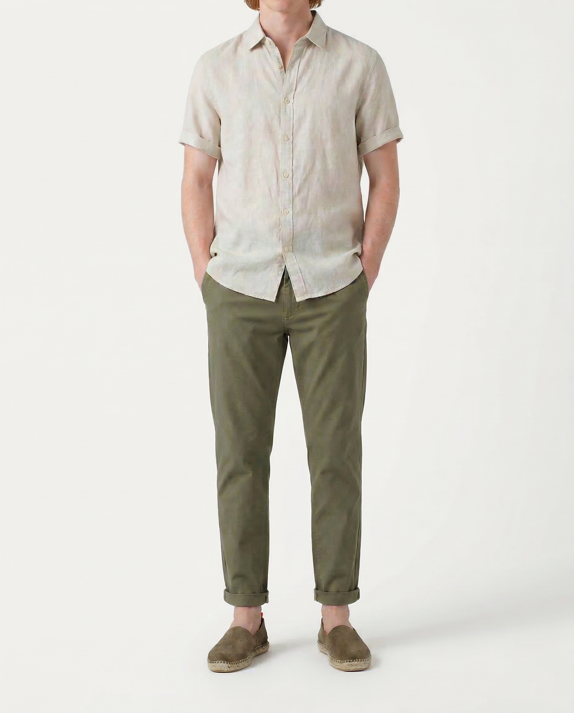 Campeggio in pelle kaki 19 