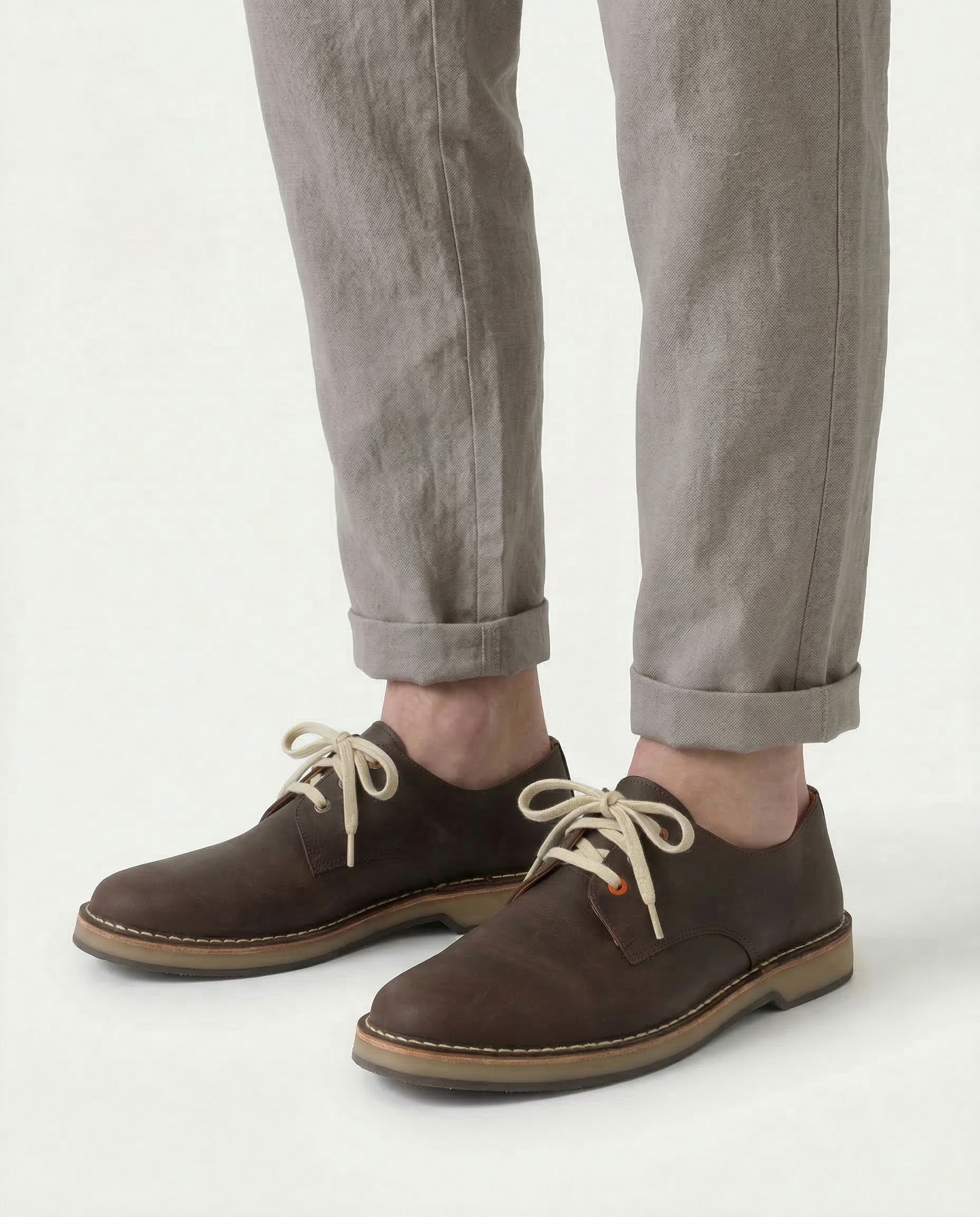 Blucher Piel Encerada Café