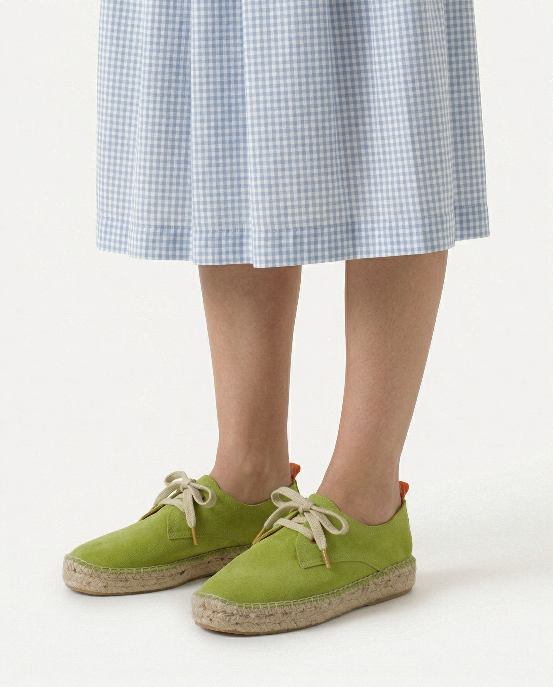 Pistachio Suede Blucher