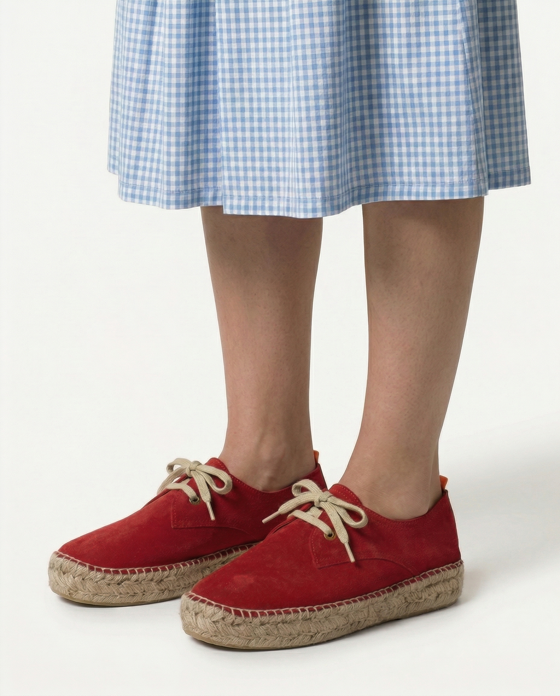 Blucher Piel Serraje Rojo