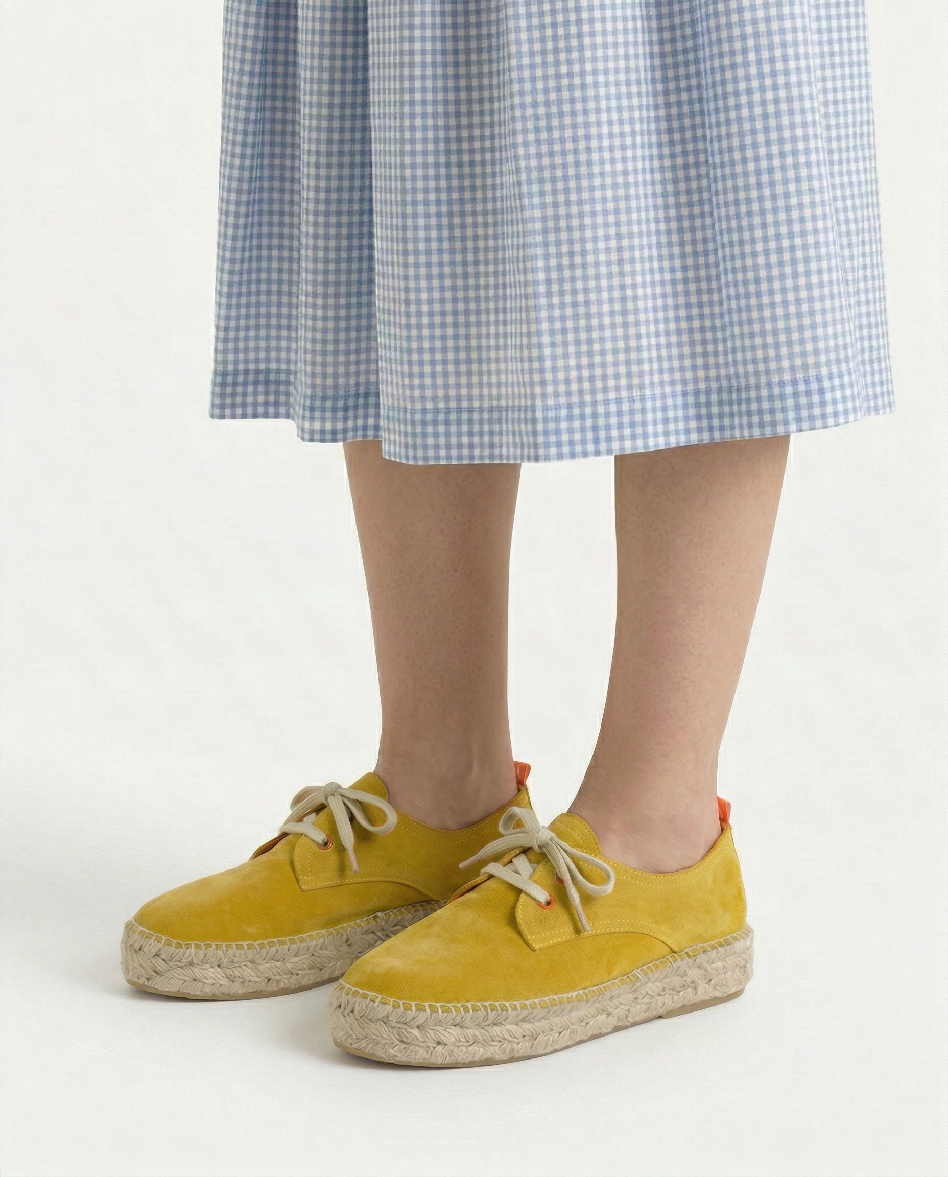Lemon Suede Blucher