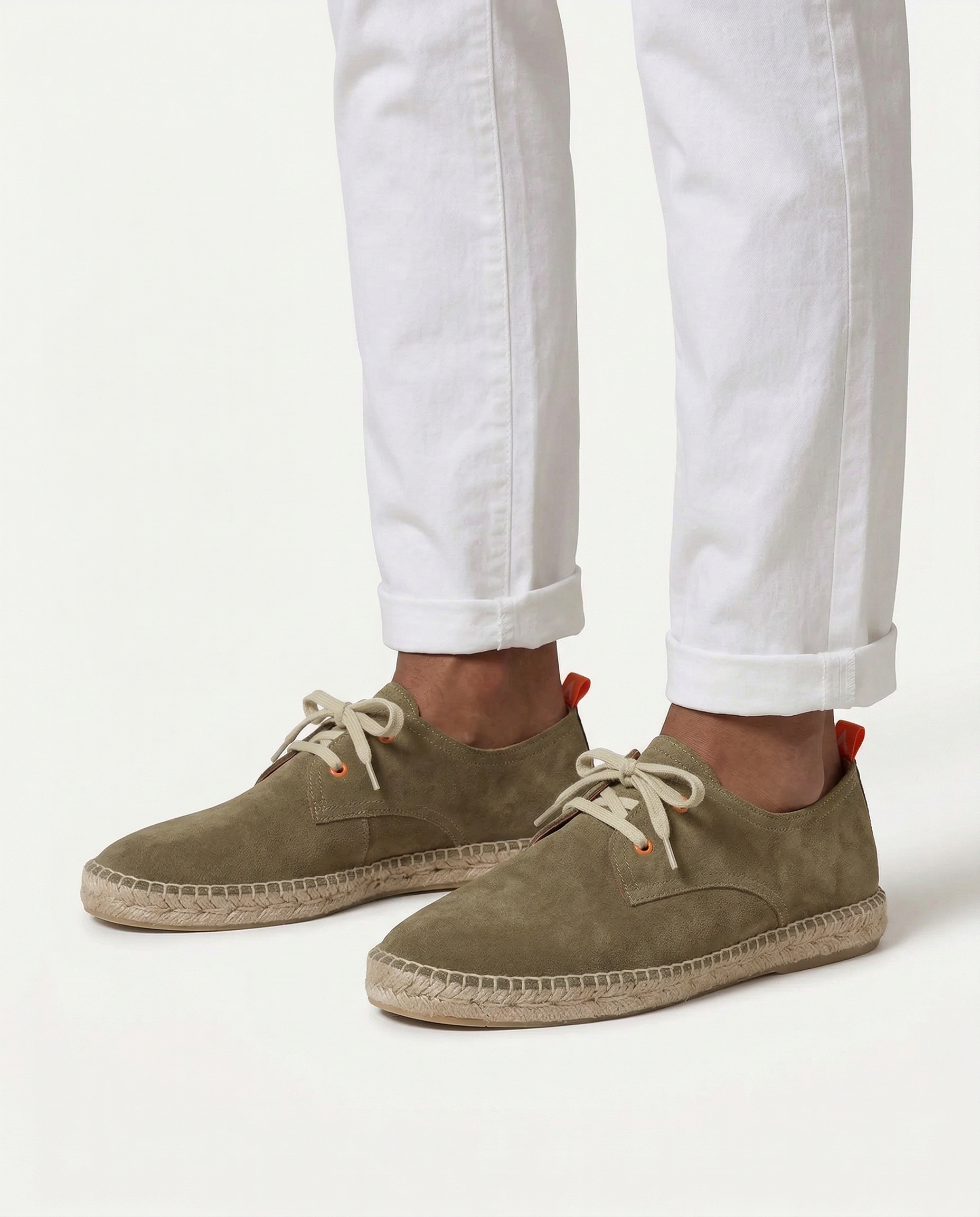 Khaki Leather Blucher 19