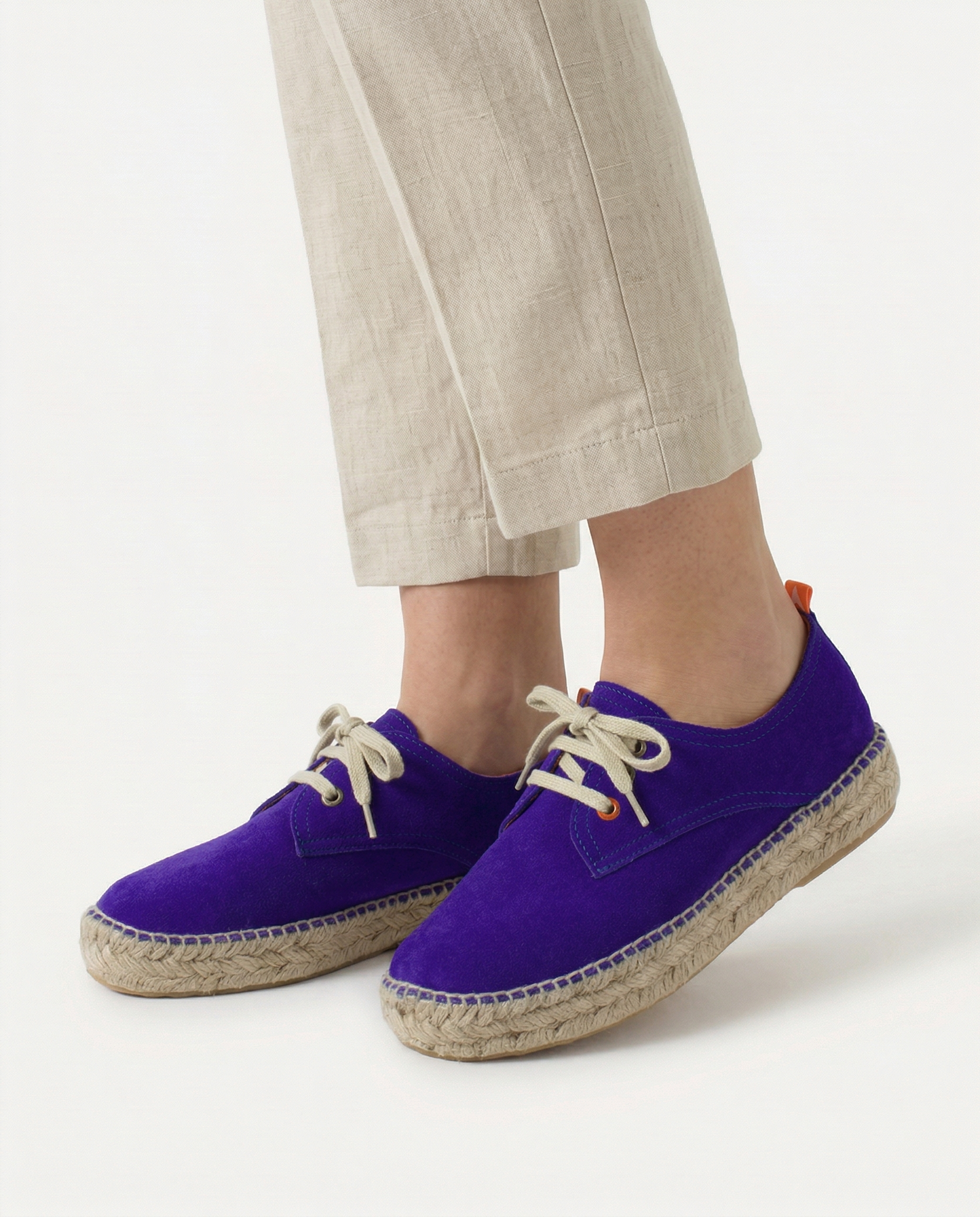 Blucher Piel Serraje Azul Klein