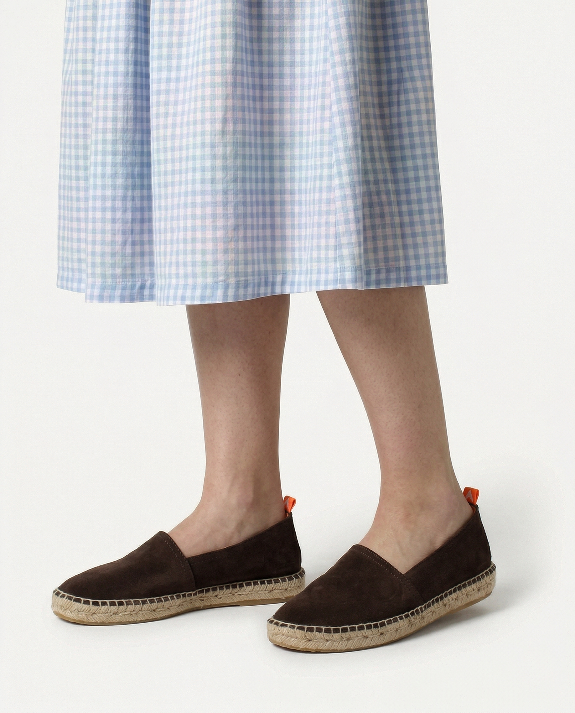 Suede Leather Camping Chocolate