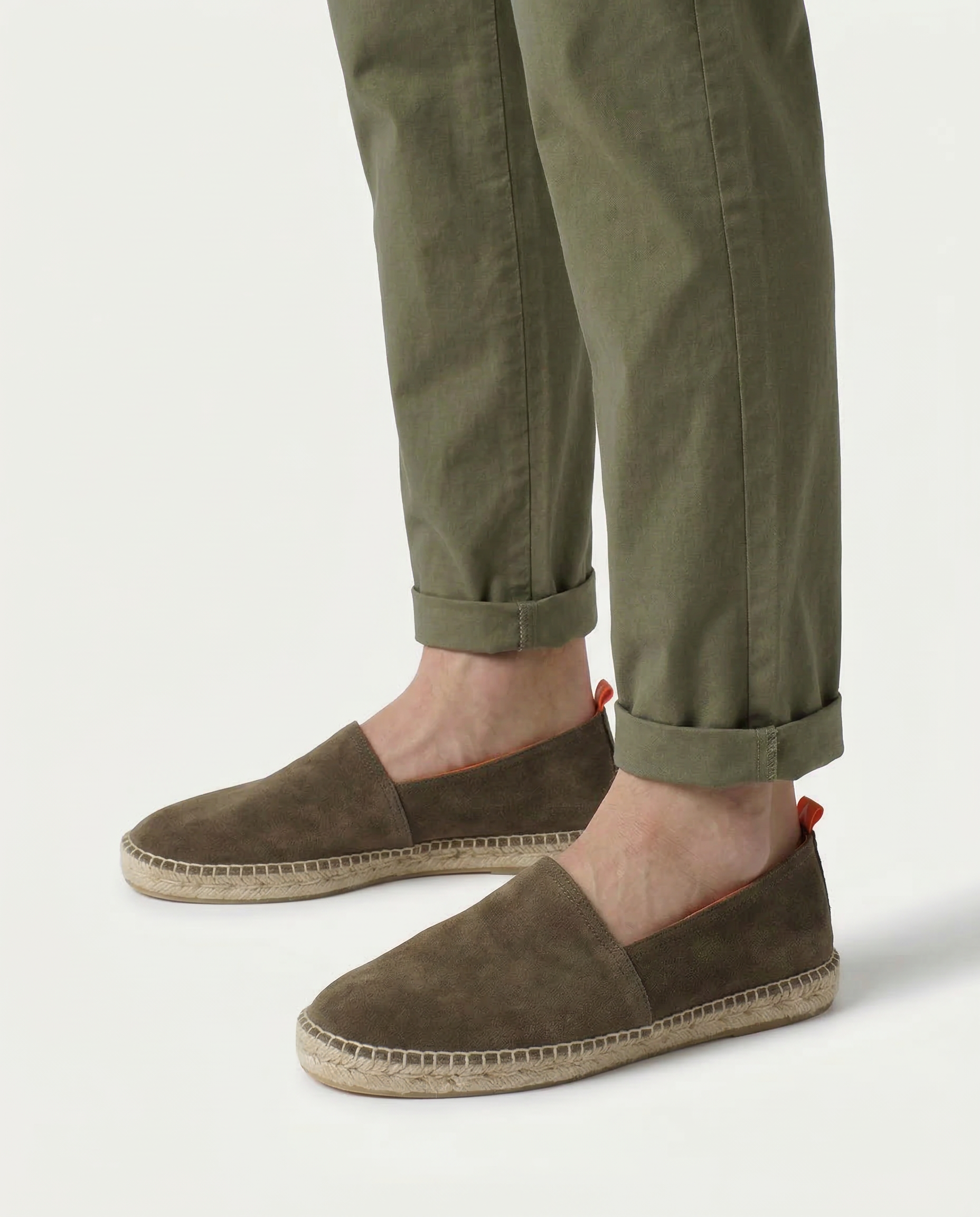 Campeggio in pelle kaki 19 