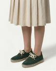 Blucher Piel Serraje Esmeralda
