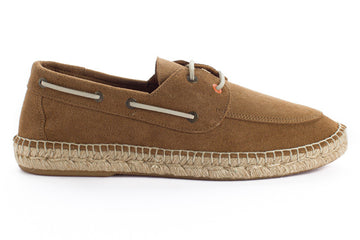 LS Espadrillas Uomo Scarpe Da Barca In Vera Pelle Scamosciata Beige Lavorazione Stroebel Con Fondo In Memory LS Espadrillas Uomo Scarpe Da Barca In Vera Pelle Scamosciata Beige Lavorazione Stroebel Con Fondo In Memory