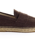 Brown Old Linen Moccasin 