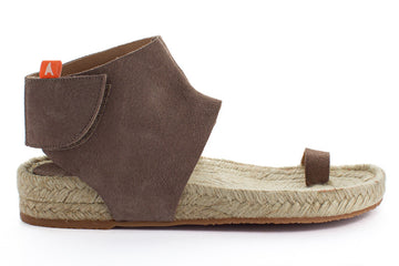 Ibiza Leather Sandals Taupe