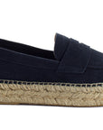 Navy Leather Moccasin 312