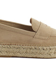 Beige Leather Moccasin