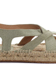 Terra Formentera khaki jute sandals