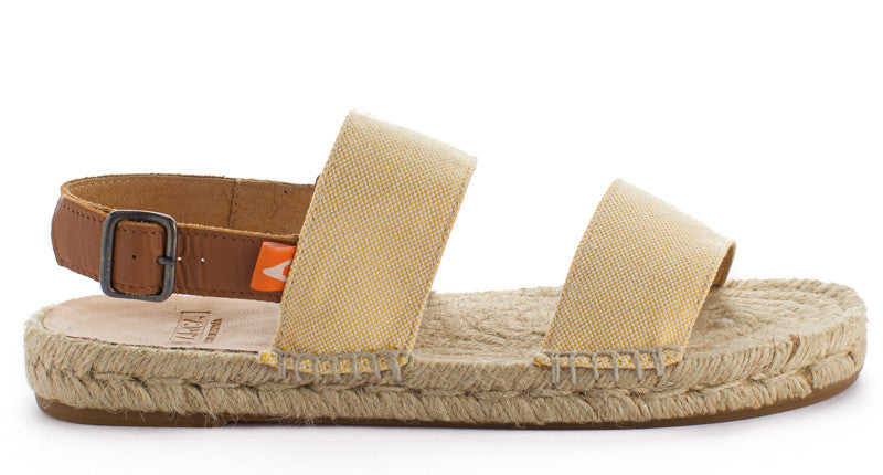 Pascale Domine Yellow Jute sandals