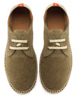 Blucher in pelle kaki 19