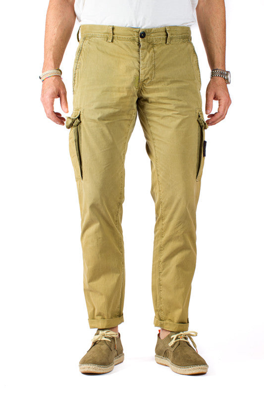 Blucher in pelle kaki 19