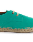 Turquoise Leather Blucher