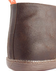 Taupe Leather Boot