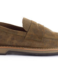 Military Split Leather Moccasin